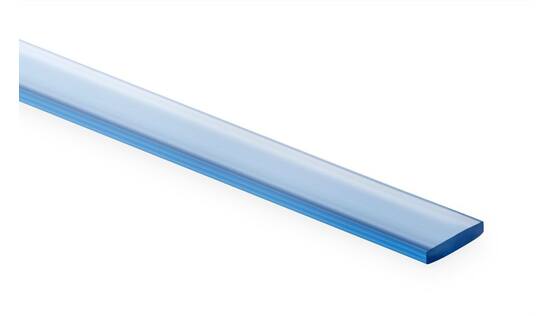 Flat profile A2070B, 14x3 mm
(PVC, transparent), 200 m/spool